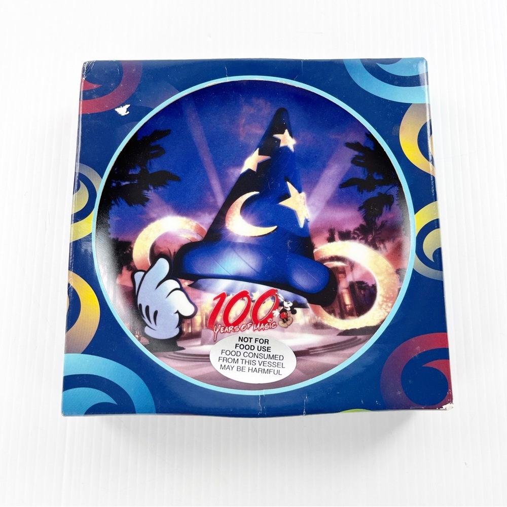Disney 100 Years of Magic Mickey Mouse Wizard Hat Collector Plate